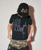 Lujeoseukeulleob Logo Short Sleeve T-Shirt Women'S Fit Black