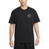 Nike Comfortable Fashionable Fitted Versatile Short Sleeve T-Shirt Men Tops Black HJ3407010