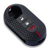 Custodia Cover in Silicone per Chiave Auto a 3 Pulsanti per Fiat 500 Guscio per Chiave Telecomando Pieghevole per Fiat Punto Panda Accessori Auto