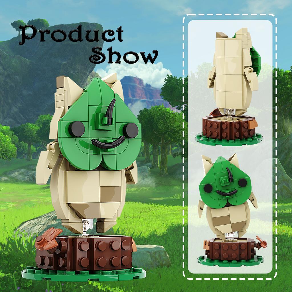 Korok Building Sets for Adults Kids, Yahaha Figure Game Player Collection Creative Building Blocks Model Decorations Toy Gifts