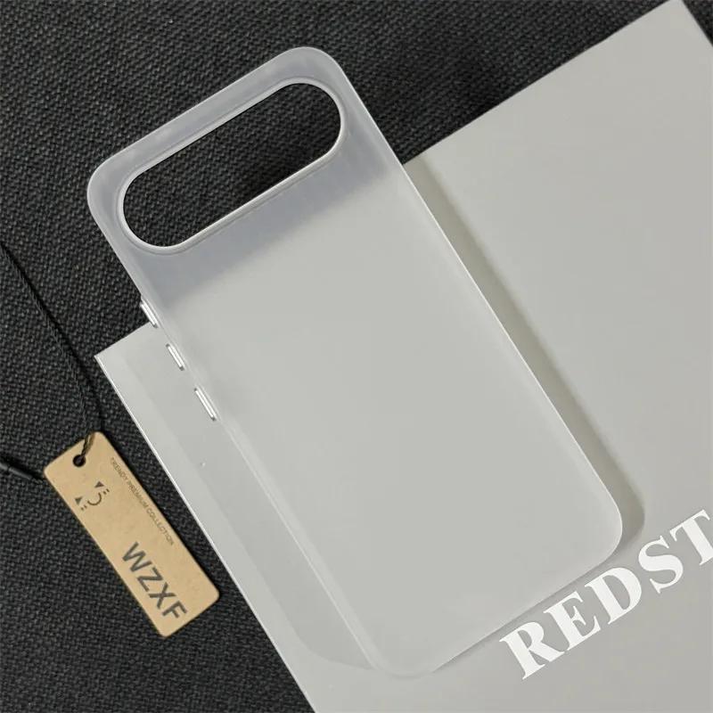 Translucent Corrugated Pattern Magnetic Phone Case for VIVO X300s FE X200s X100 Pro Mini Ultra for Magsafe Wireless Charge Cover vivo X200 Pro mini белый