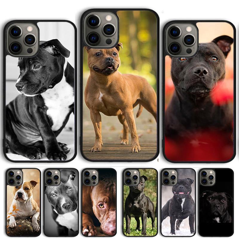 Staffordshire Bull Terrier Staffy Dog Phone Case For iPhone 17 Air 15 16 Cover 14 13 Pro Max 12 11 Pro Max Max Plus