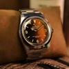New Hruodland Luxurious 36mm Automatic Mechanical Men Dress Watches F029 Sapphire Stainless Steel Diving Watch reloj hombre