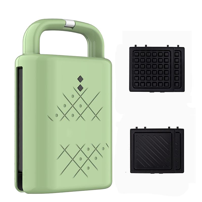 Multifunction Electric Sandwich Maker Toaster Making Machine Breakfast Sandwiches Waffles Roast Meat Omelette Breakfast Molds