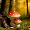 Outdoor Garden Ornaments: Simulated Mushroom Bonsai Decorations for Courtyard Landscaping