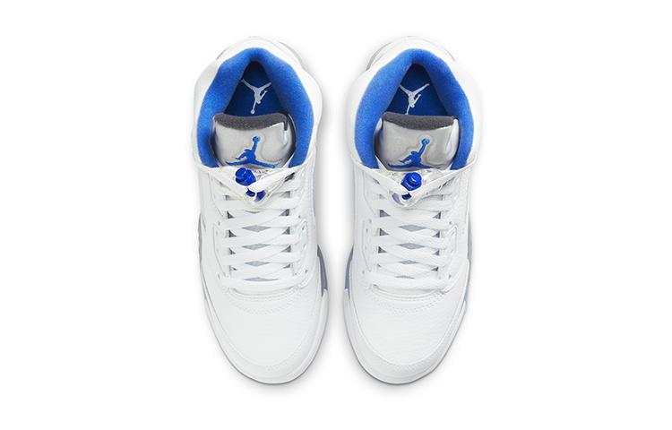 Jordan 5 Retro White Stealth 2021 GS 440888-140