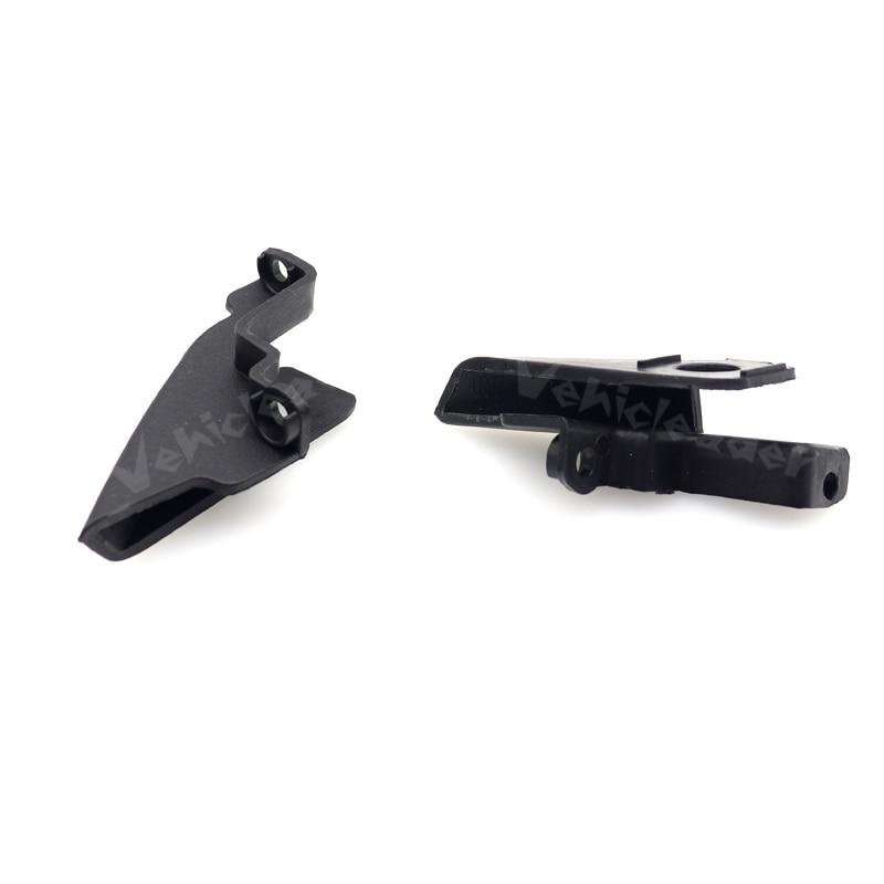 thumbnail image 2 of Pair Left Right Headlight Bracket Repair Kit Mount Clip For BMW 5 2 of 12