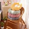 New PP Cotton Pillow Comfortable Round Shape Flower Pillow Decorative Pad Soft Seat Sofa Use