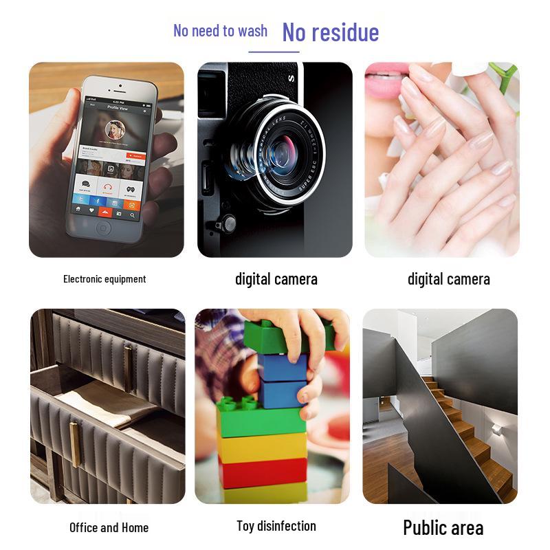 1+2 Wet & Dry Mobile Screen Cleaning Kit: Tempered Film, Dust Removal Sticker, Alcohol Pad