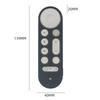 For Google TV Streamer Voice Remote Silicone Case TV Accessories Remote Control Protective Cover with Strap