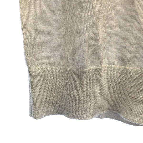 Nepoužitý URBAN RESEARCH vlněný svetr s dlouhým rukávem Free šedý úplet Dámský Použitý