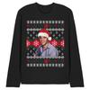 Elvis Presley Unisex Adult Ugly Christmas Sweater Long-Sleeved T-Shirt