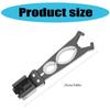 Adjustable Pipe Wrench For Kitchen Bathroom Repair Nonslip Grip Large Jaw Opening Plumbing Spanner Installation Tool