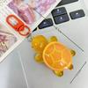 Cute Glow in The Dark Turtle Keychain for Women Girls Backpack Pendant Colorful Tortoise Keyring Student DIY Accessories Gift