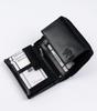 Leather Wallet 1509-GOAN-5313 Black