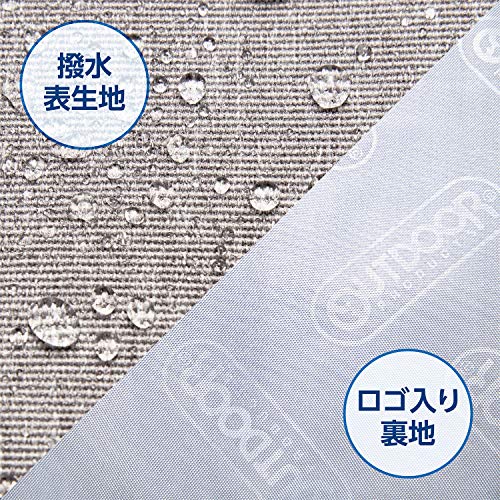 Hakuba Smartphone Case, OUTDOOR PRODUCTS Smartphone Pouch 04, Heather Gray, AMZODSPP04HG, with Carabiner and Belt Loop, Compatible with iPhone 17, Air