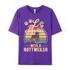 Life Is Better With A Rottweiler Tshirt Boy Funny TShirt Top TShirts Tops Shirt For Unisex On Sale Cotton T Shirt