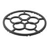 Kitchen Wok Support Rings 18.2cm Iron Cookware Stabilizer Gas Hob Pans Holder Iron Stove Rack Suitable for Even Heating