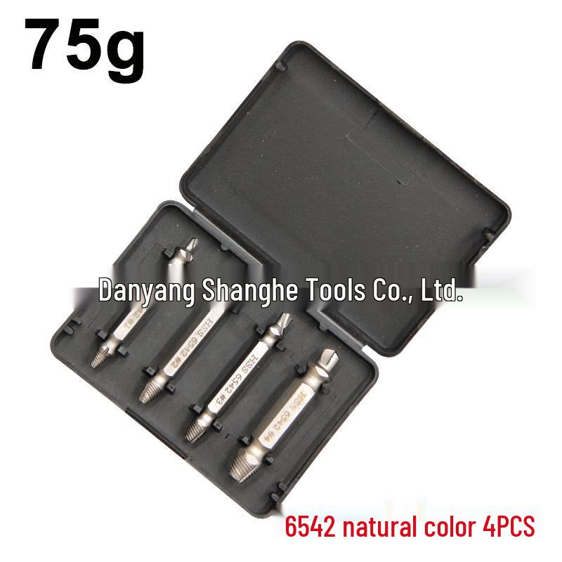 High-Speed Steel Double-Head Screw Extractor & S2 Screwdriver Set