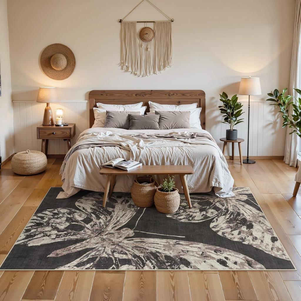Богемный ковер для гостиной, украшение комнаты, прикроватный ковер, грязеотталкивающий и пыленепроницаемый ковер