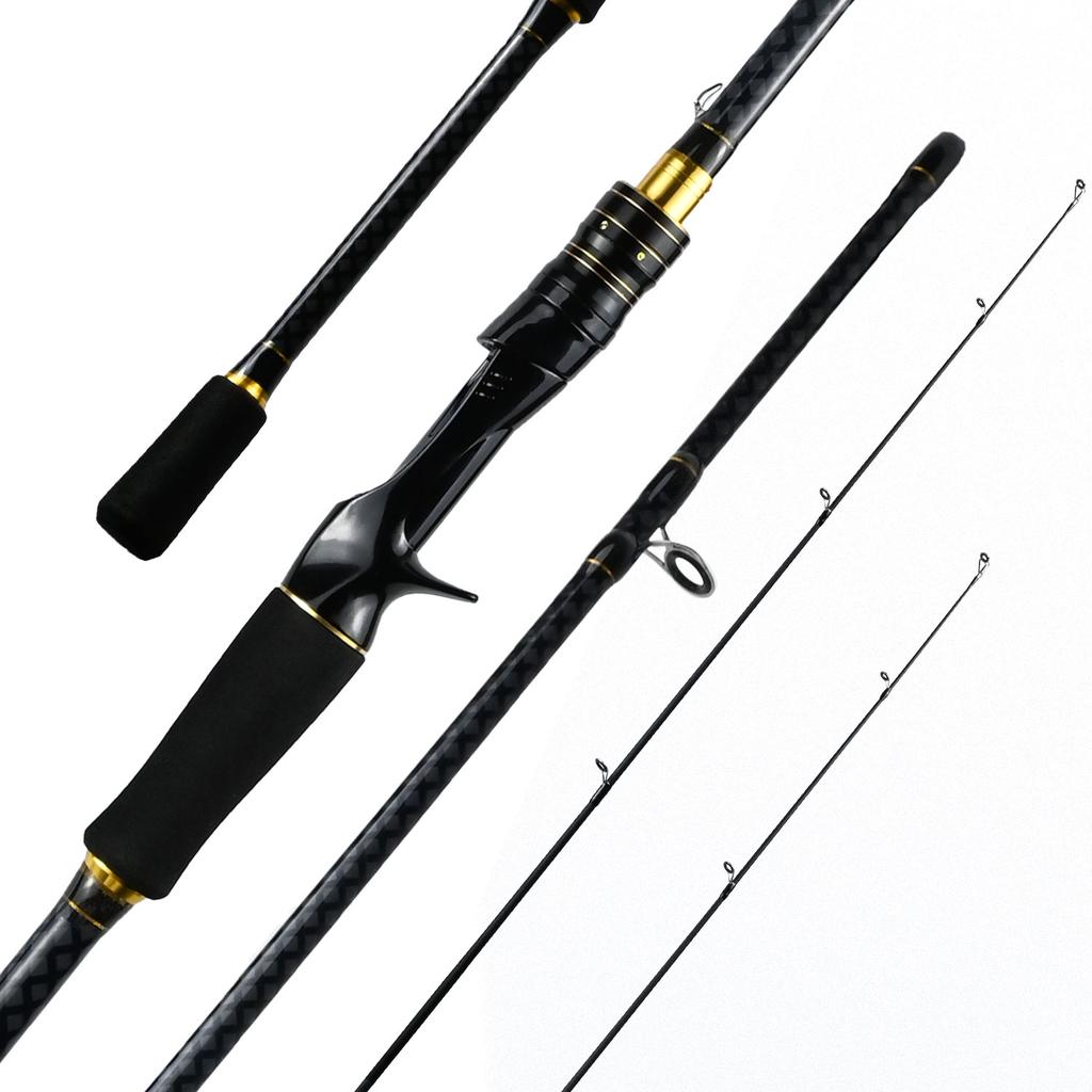 Baitcasting Fishing Combo-1.8MFishing Rod and Metal Spool Baitcast Reel Fishing Bag Pliers Line 2 Rod Straps Fishing Tackle Tool