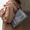 A new fashionable and versatile single-shoulder crossbody bag made of top-grain cowhide genuine leather, featuring a high-end and niche design