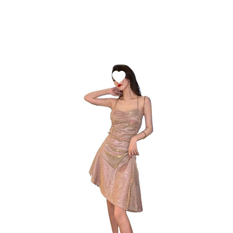 Summer 2025 Sexy Slimming Fishtail Sling Dress for Women