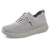 Shoes Men's Shoes Couple Polyurethane Casual Shoes Shallow Mouth Breathable Mesh Shoes Soft Sole Comfortable Men's Shoes Lace-up Single Shoes