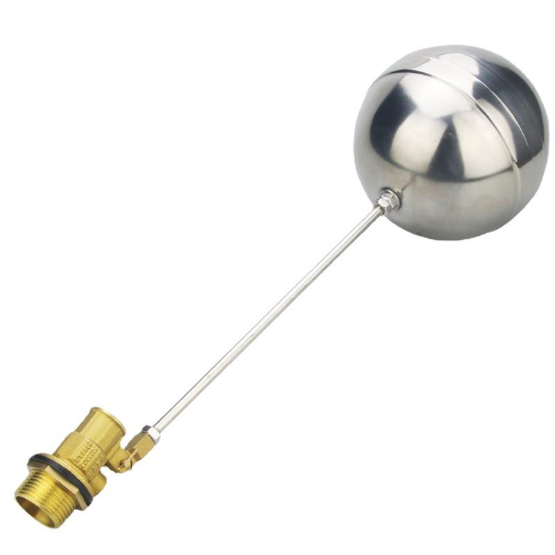 Stainless Steel Ball Valve - Thickened Brass Float DN15 Water Inlet Valve