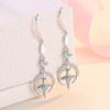 Lindon Copper Alloy Zircon Earrings Drop Earrings For Women Wedding Party Gifts