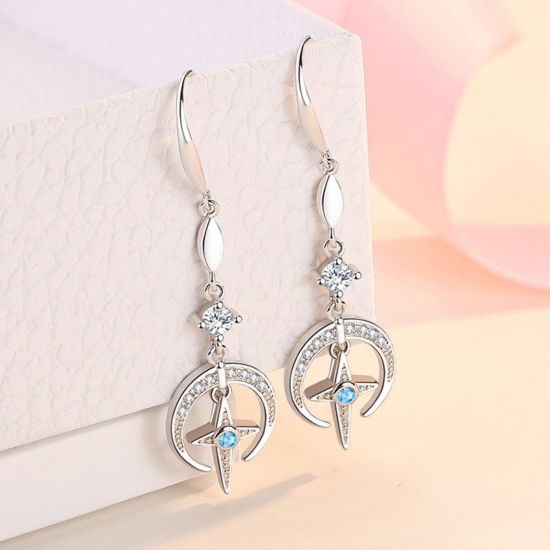 Lindon Copper Alloy Zircon Earrings Drop Earrings For Women Wedding Party Gifts