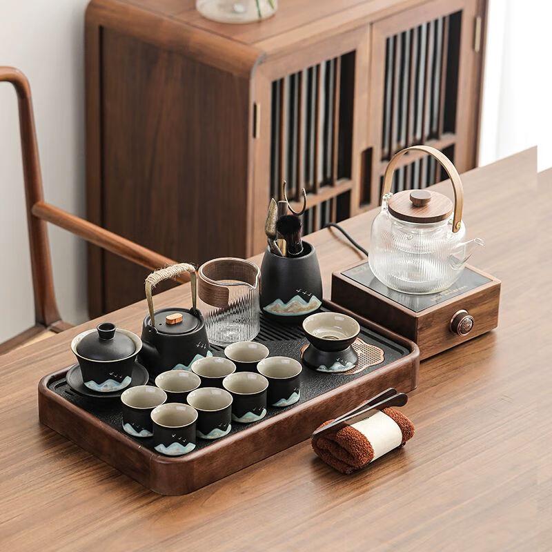 Chinese Kung Fu Tea Set with Tray