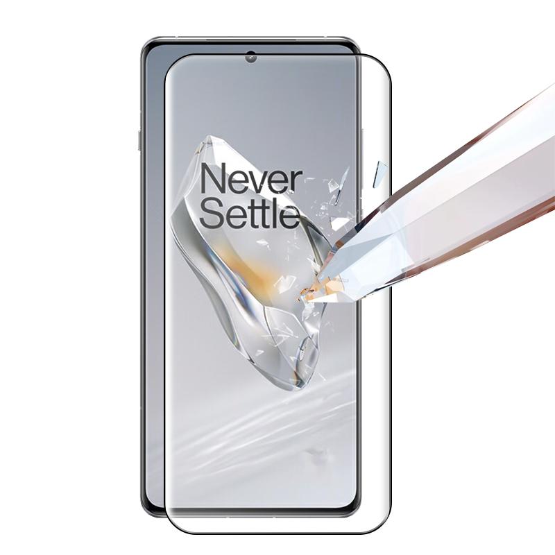 RURIHAI For OnePlus 12 5G Film 3D Curved Ultra Clear Full Screen Protector (Support Fingerprint Unlock)