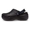 Crocs Zoccolo Classico con Zeppa Foderato Zoccoli da Donna Neri 207938-001