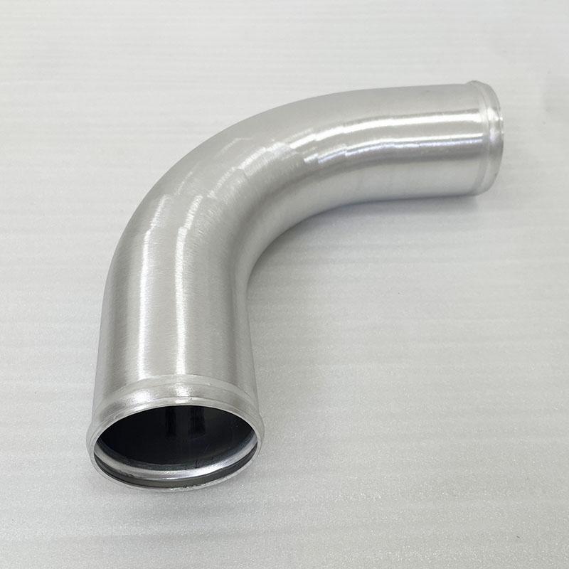 Alüminyum Alaşımlı Emme Borusu Dış Çap 51/63/76MM Intercooler Borusu Hava Borusu 0 45 90 Derece 300mm Uzunluk Otomatik Araba İçin