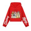 Kids' Casual Fashion Christmas Printed Long Sleeve Hooded Sweatshirt (No Drawstring)