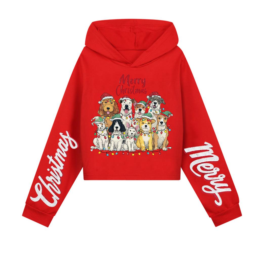 Kids Casual Fashion American Flag Printed Long Sleeve Hooded Sweatshirt