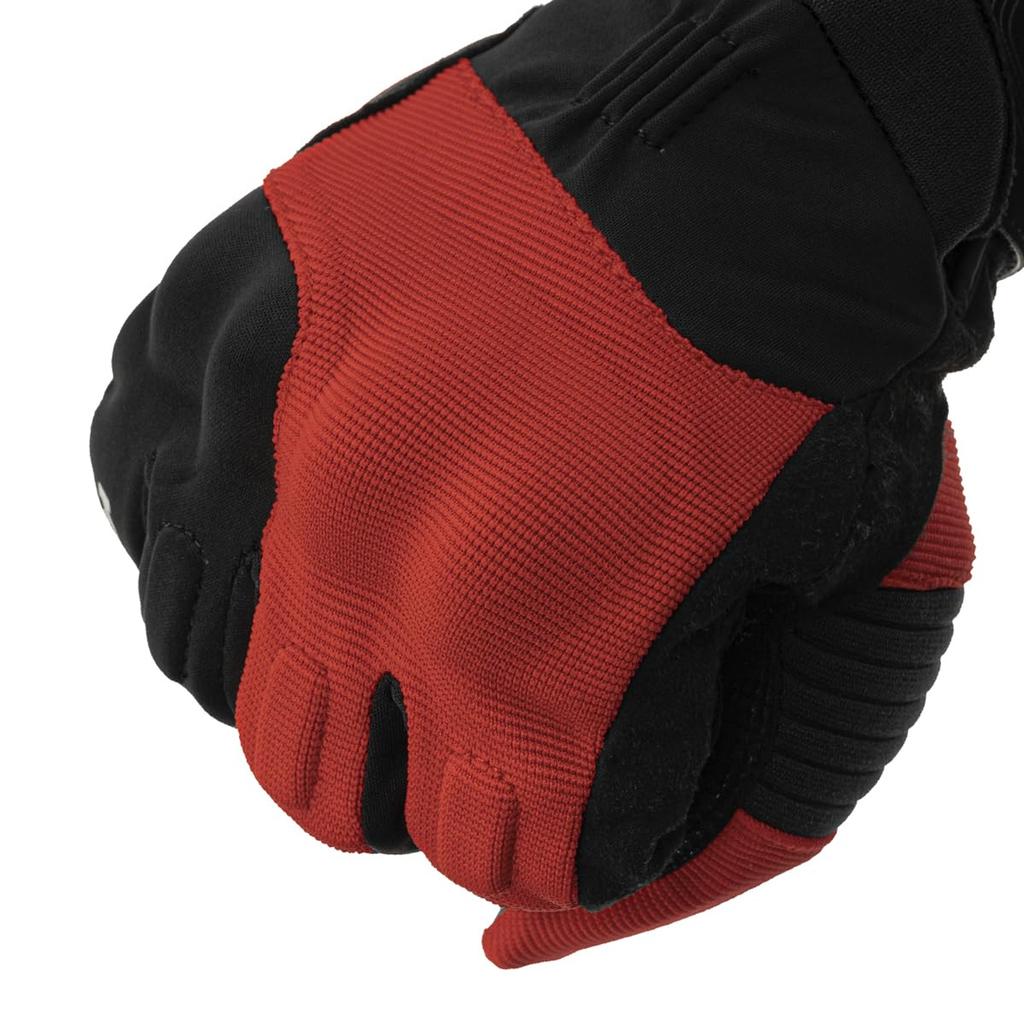 Komine Motorcycle Gloves GK-8184 Hannibal Protect Winter Gloves, Black, 2XL