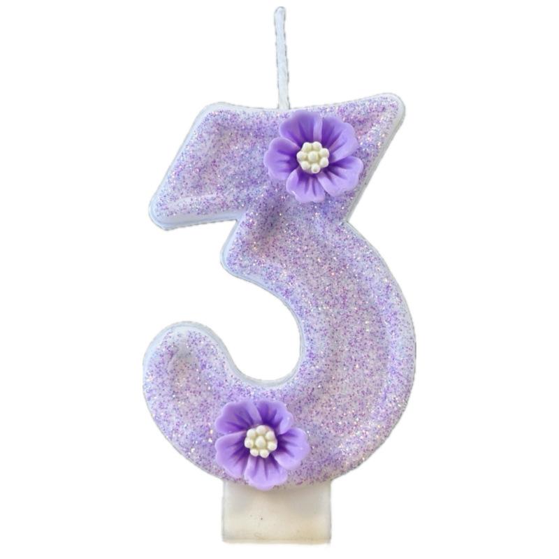 Handmade Diy Digital Birthday Candle New Creative Cake Birthday Party Candle Product