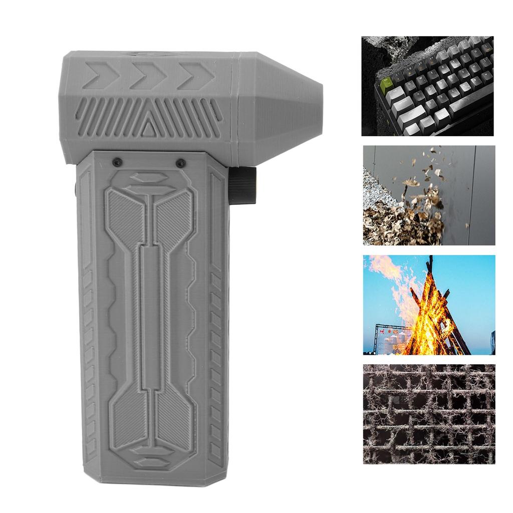 Dry Blower USB Rechargeable Multifunction Low Noise 130000RPM Electric Duster Portable Fan