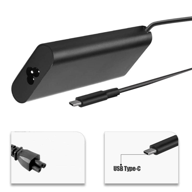 USBC Power Adapter for S 15 9575 9570 9500 S 17 9700 Precision5550 Laptop Notebook Replaced Charger Replacement