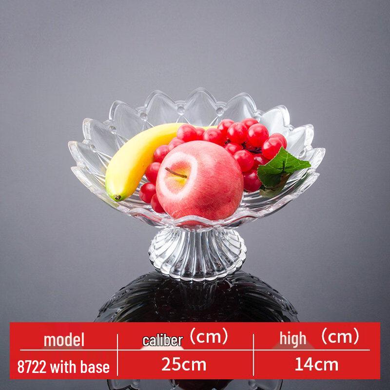 Qianxing Acrylic Lotus Fruit Bowl