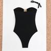 Ladies' Suspender Sexy One,piece Hollow Swimsuit High,end Beach Bikini Swimsuit