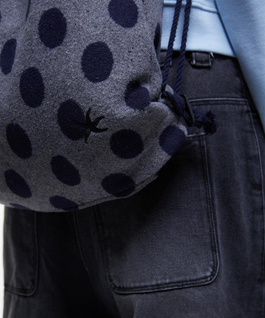 The Coldest Moment Tcm Dot Gym Sack (Charcoal)