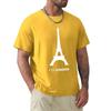 I Love London Eiffel Tower Funny Design T Shirt Harajuku Short Sleeve T-shirt 100% Cotton Graphics Tshirt Tops