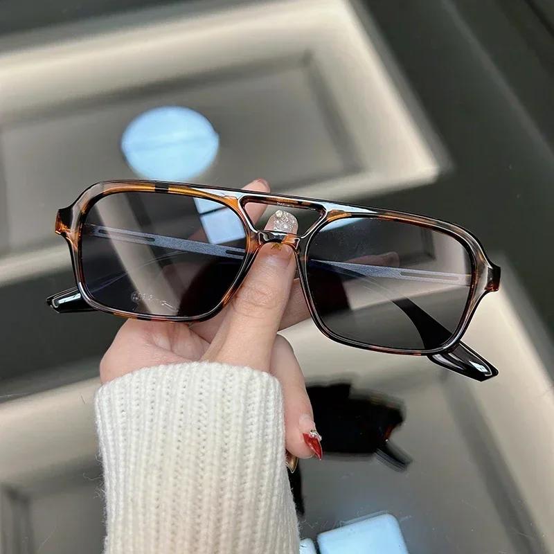 Retro Square Fashion Sunglasses Women Men Vintage Style Casual Trendy Small Female Male