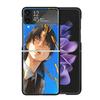 C-Chainsaw Mans Yoru War Devil Cases For Samsung Galaxy Z Flip 4 5 6 7 3 Z Flip7 Flip6 Flip4 Flip5 Flip3 5G Hard Shockproof Fund