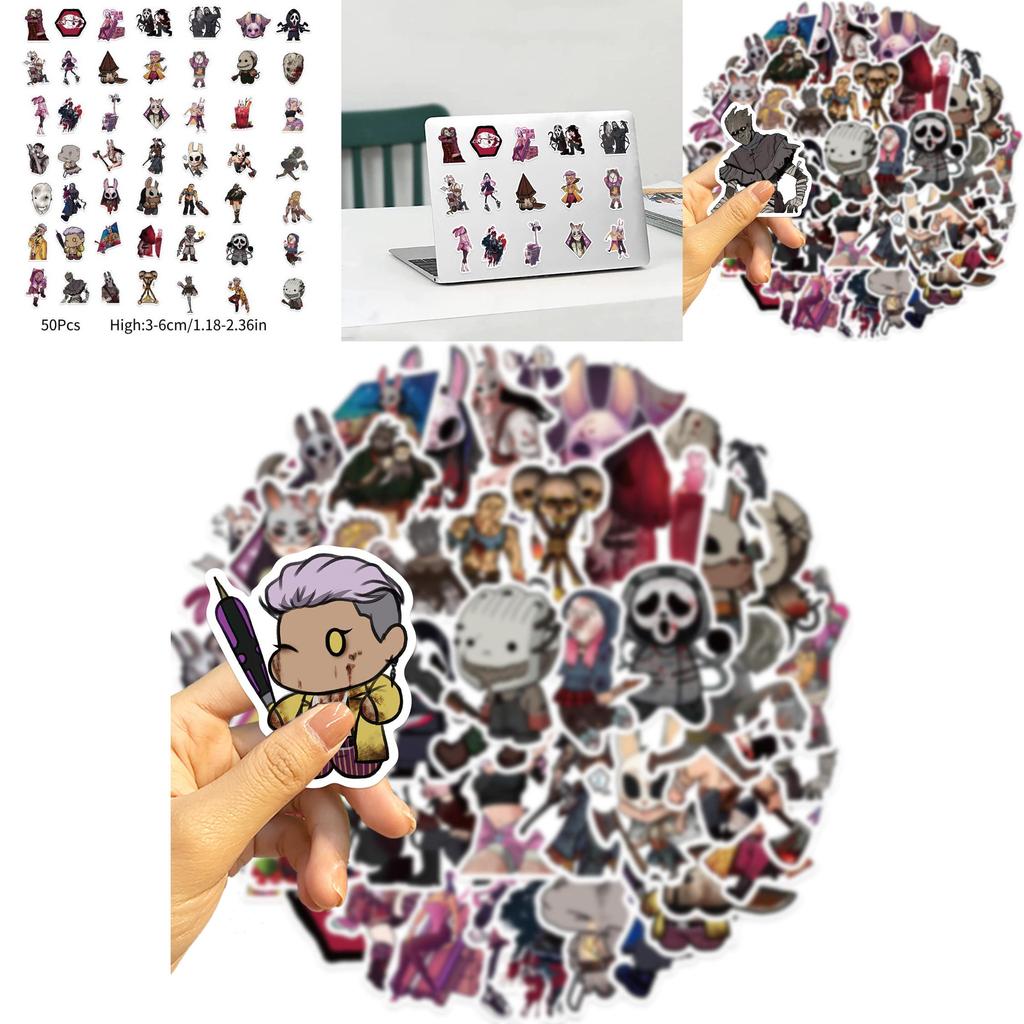 50diy Cute Style Waterproof Stickers For Guitar Notebook Luggage Diy Printing Wholesale