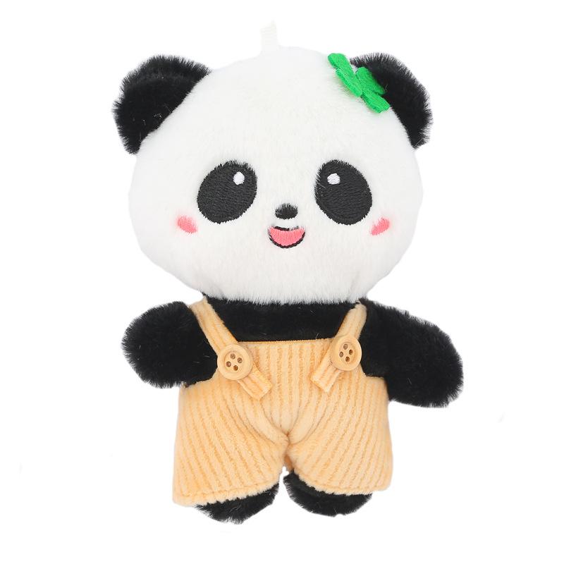 

Strap Cute Back Panda Keychain Bag Pendant Accessory Plush Toy Doll Fans Gift верблюд