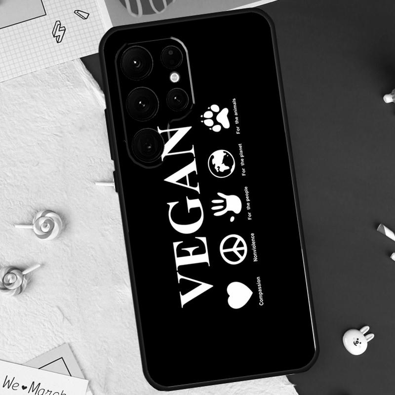 Vegan We Are Not Ingredients Case For Samsung Galaxy S25 FE S23 FE S20 S21 S22 S24 S25 S26 Ultra S10 S25 Plus Cover Shell